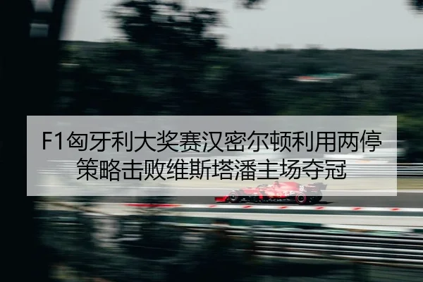 F1匈牙利大奖赛汉密尔顿利用两停策略击败维斯塔潘主场夺冠
